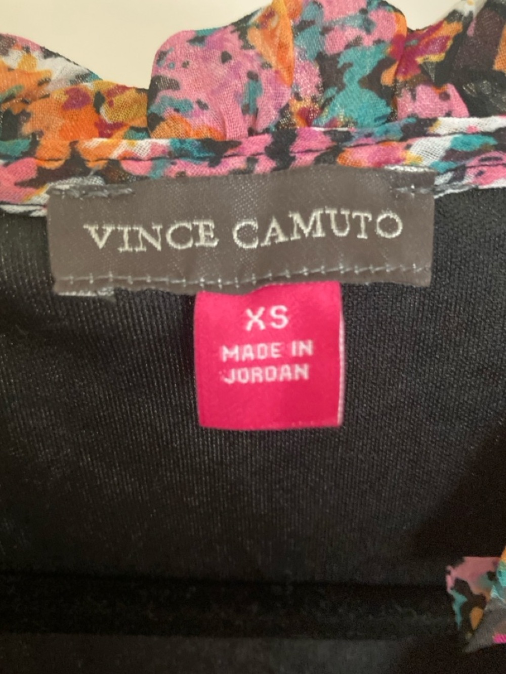 NWT Vince Camuto Floral Babydoll Dress Size XS - Picture 5 of 16